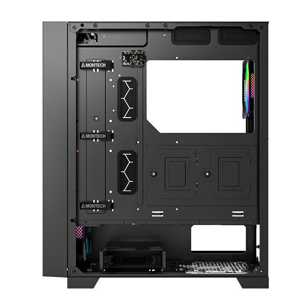 Montech AIR 1000 Premium ATX Tempered Glass Gaming Case - Black