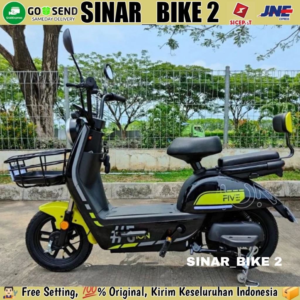 Sepeda Listrik Element Ion Five 500 WATT Electric E Bike