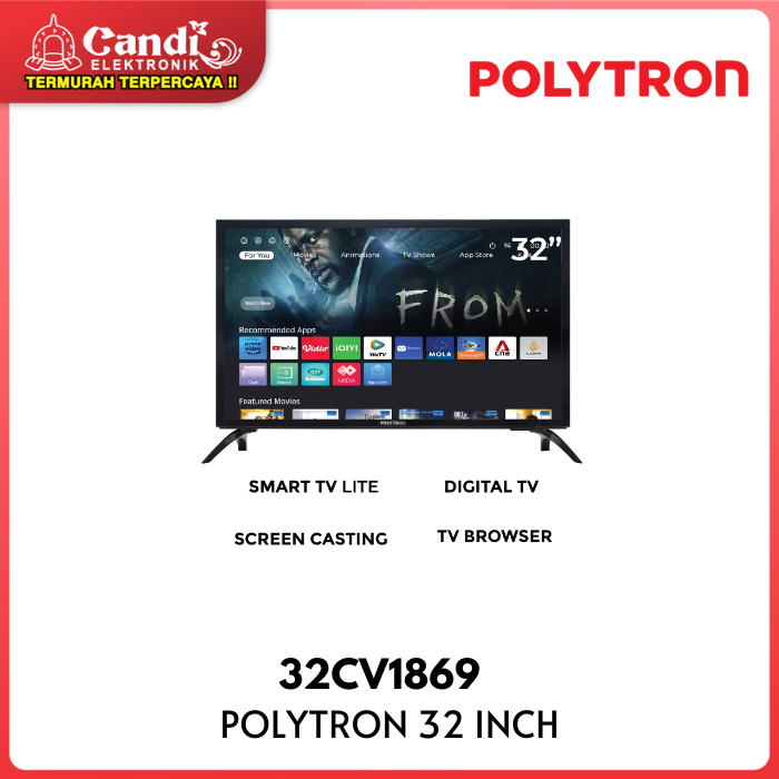 POLYTRON Smart Digital TV 32 Inch 32CV1869