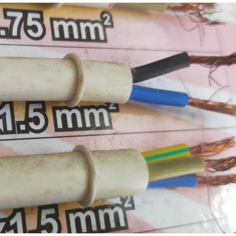 Kabel Serabut NYMHY/NYYHY 2x1,5mm 25M KITANI (SNI - LMK)