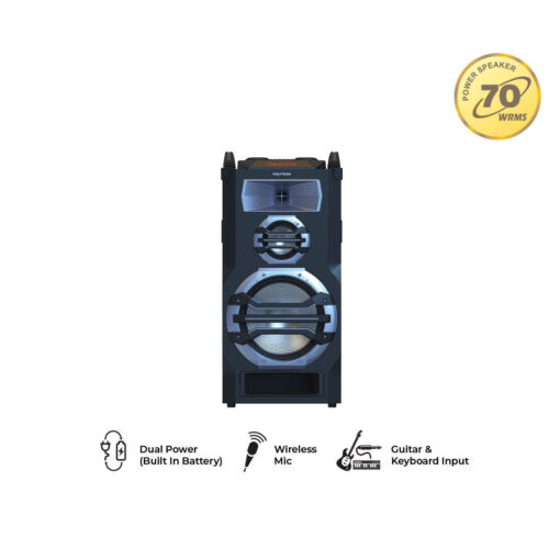 POLYTRON SPEAKER PORTABLE PTS 12 KF 15/PTS-12KF15 GARANSI RESMI