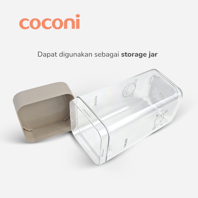 Coconi Triangle Feeding Bottle PPSU 150/240ML / Botol Susu Anak PPSU Coconi