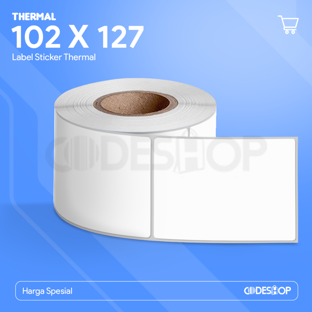 

Codeshop Label Thermal 102x127 mm 1 Line 500 Stiker Printer Barcode