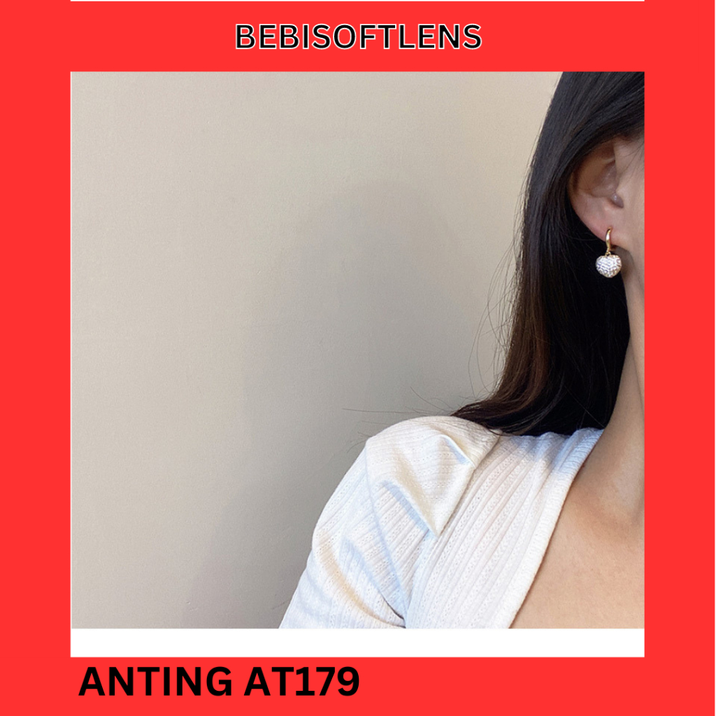 Anting AT179 Stainless / Titanium Korea Anting Unik Lucu Keren Fashion Wanita  /Deluna/ BB