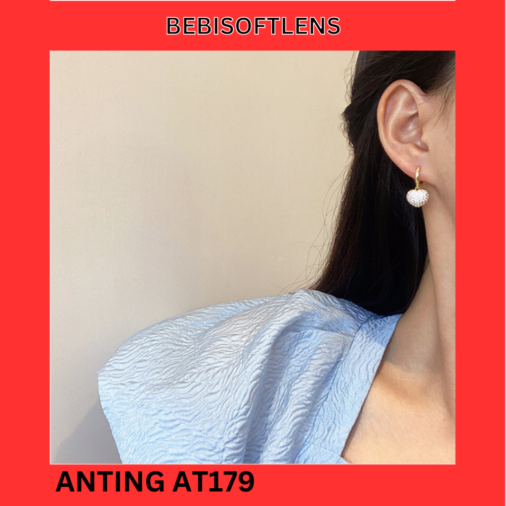 Anting AT179 Stainless / Titanium Korea Anting Unik Lucu Keren Fashion Wanita  /Deluna/ BB