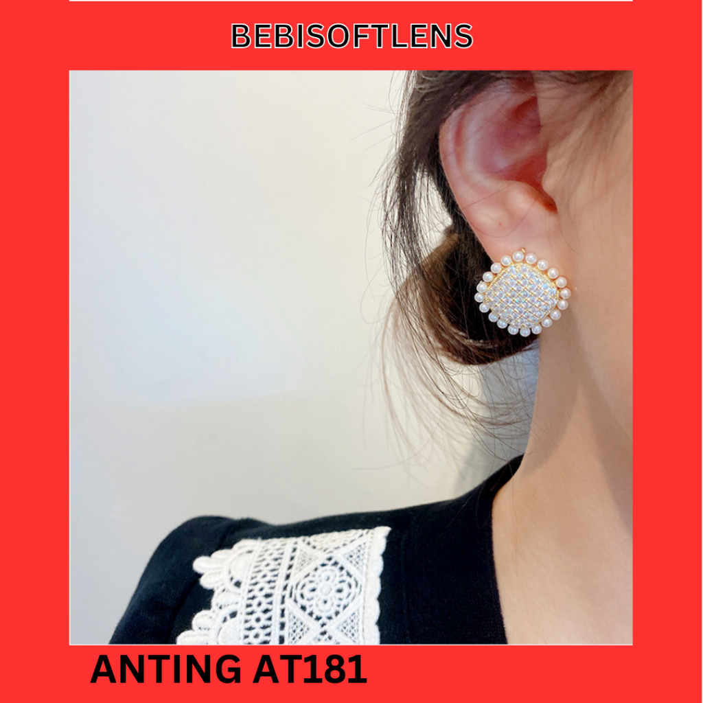 Anting AT181 S925 Korea Anting Unik Lucu Keren Fashion Wanita  /Deluna /BB