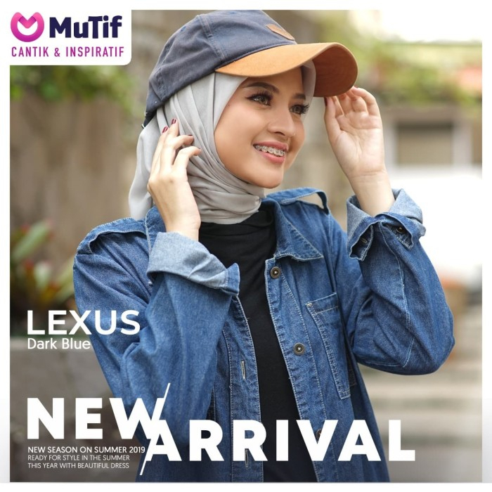 TUNIK JEANS MUTIF LEXUS