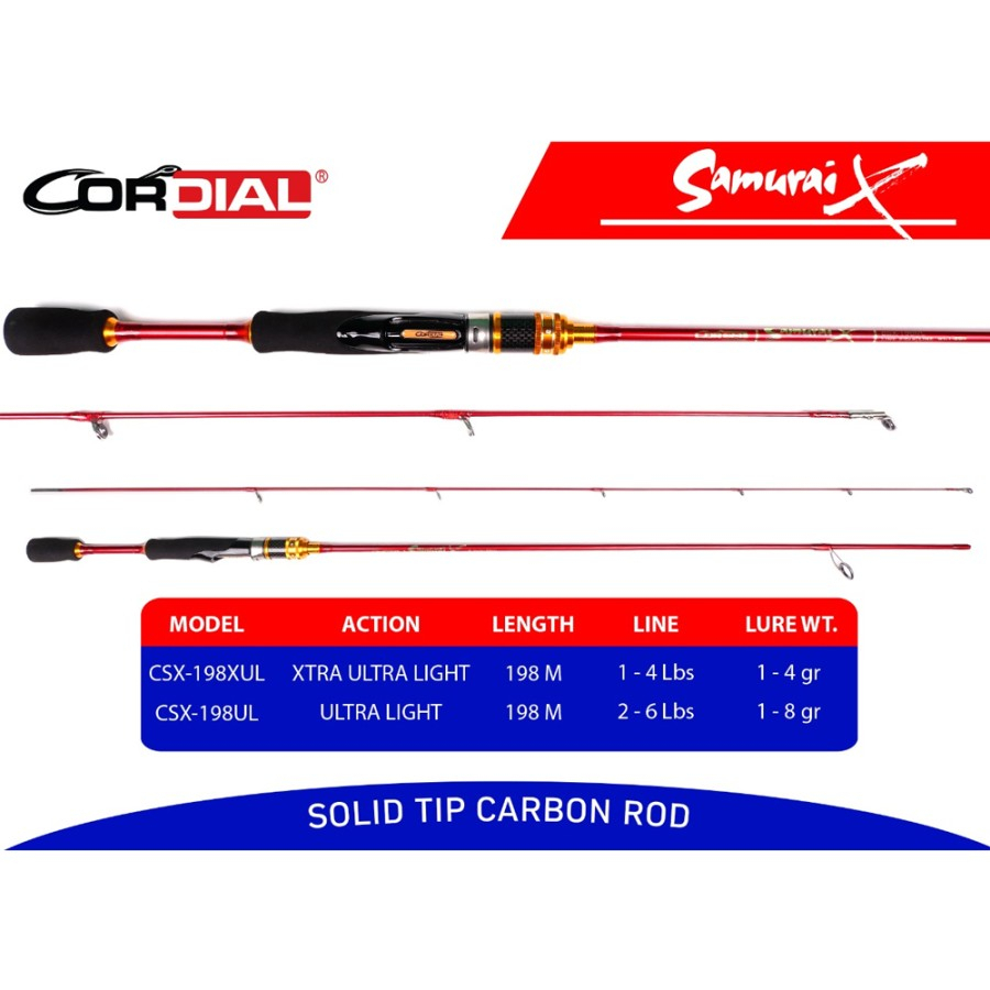 Joran Cordial Samurai X 198UL