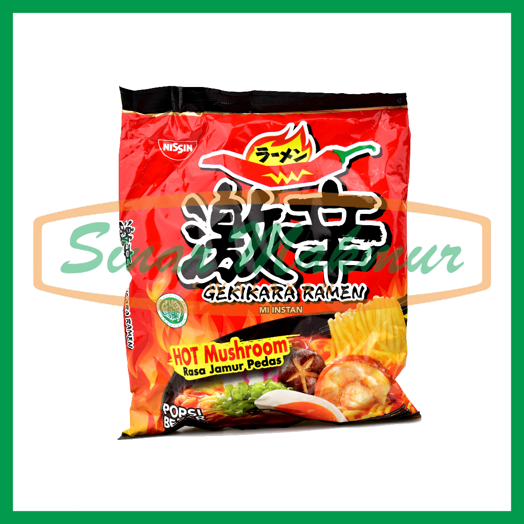 

Nissin Gekikara Ramen - Jamur Pedas 109g