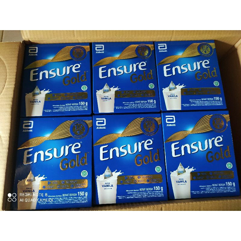 

ENSURE GOLD Vanila 150g Kemasan Baru