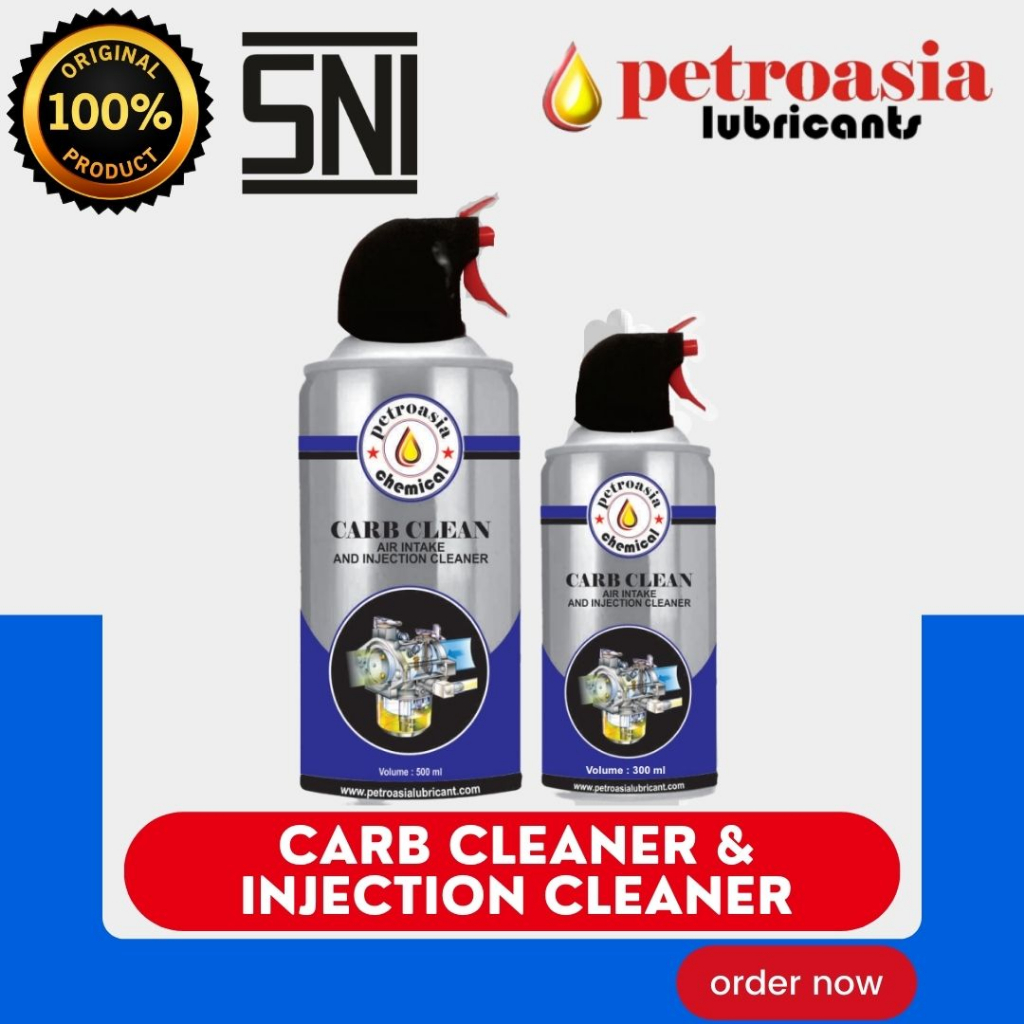 [READY COD] CARBURATOR CLEANER PETROASIA DAN INJETOR CLEANER 300ML 500ML /  CARB CLEANER PETROASIA /