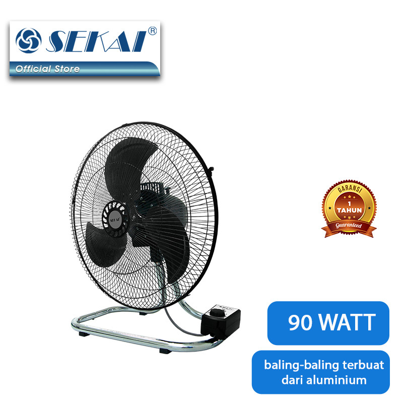 Sekai Kipas Angin Lantai/Dinding 18' Inch Besi HFN 1856 PO (2 in 1)