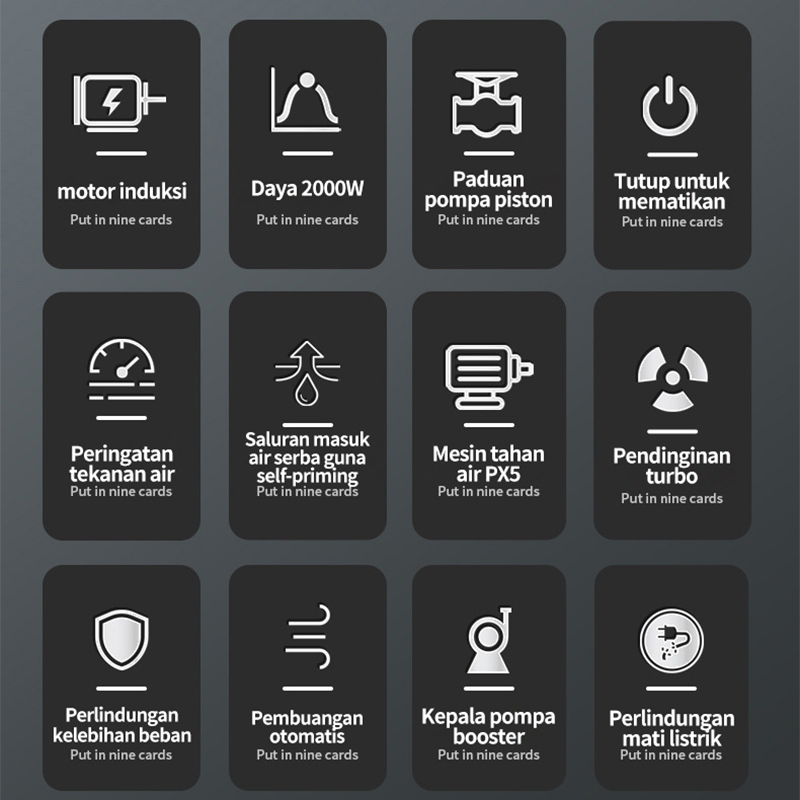 BLUE SKY 2200W mesin cuci mobil tekanan tinggi / Pressure washer/Jet cleane / Alat steam cuci motor &amp; mobil