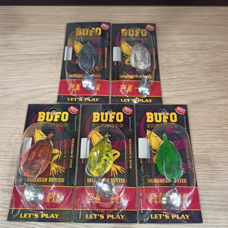 Lure Bufo Soft Frog Togok 4.5cm 6g Softfrog