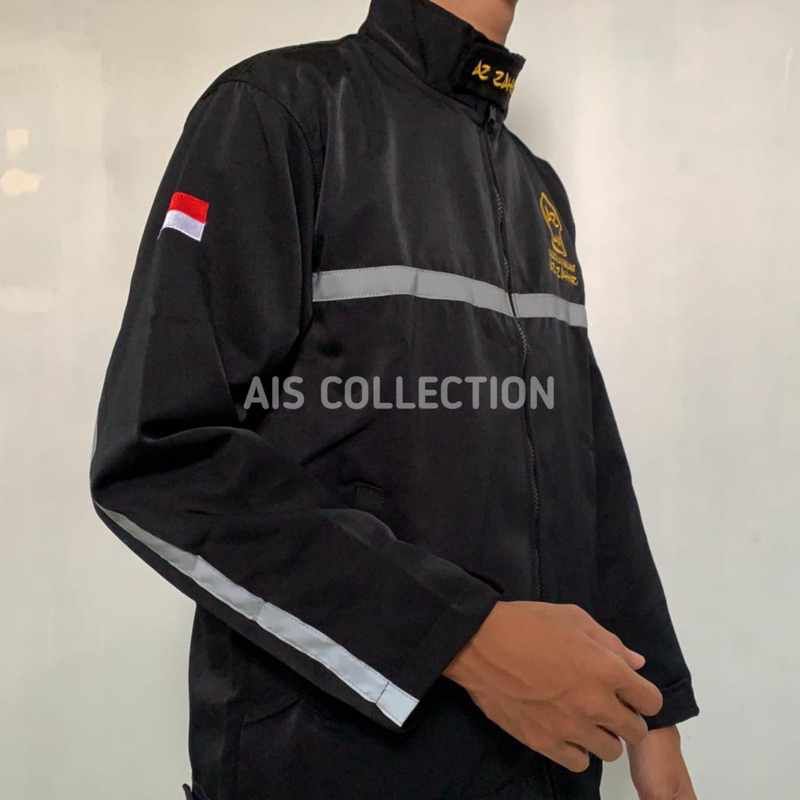 Jaket AZ ZAHIR ZAHIR MANIA Majelis Rosululloh Bahan HIGHT TWIS SELICA Adem halus