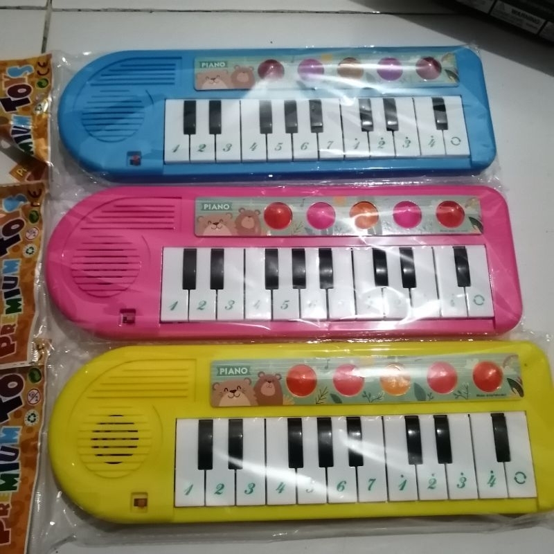 PROMO MAINAN ANAK PIANO BUNYI + LAMPU