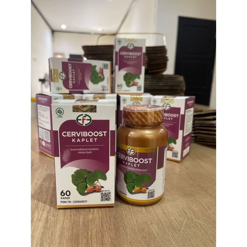 Kaplet Cerviboost Asli Herbal Terbaik Untuk Nutrisi Otak Secara Alami Cerfiboost Obat Herbal Migrain Sakit Kepala Vertigo ORIGINAL