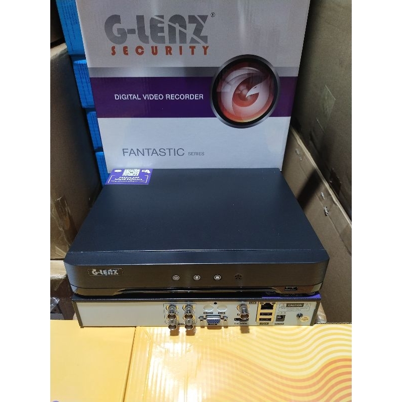 DVR 4ch G-Lenz 5mp P6spro/P6slite 4 Channel Glenz Security 5 MP