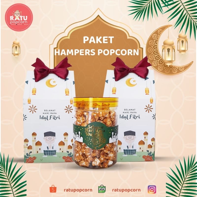 

Paket Hampers Popcorn Premium Lebaran by Ratupopcorn