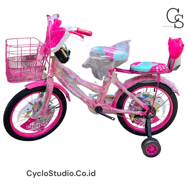 SEPEDA Anak Perempuan MINI ERMINIO 12" Inch 212 UNICORN