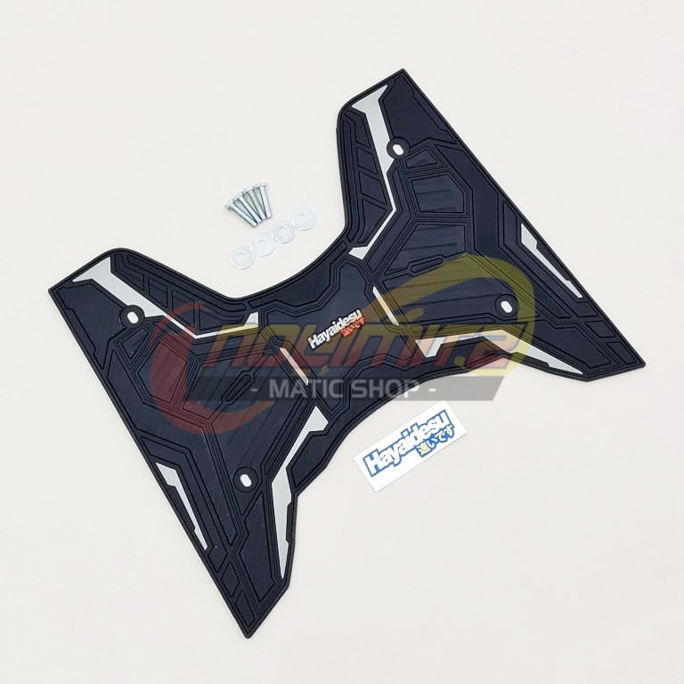 Karpet Karet Hayaidesu Floor Mat Pijakan Kaki Honda Vario 160