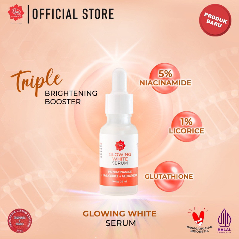 Viva Glowing White Serum 20ml