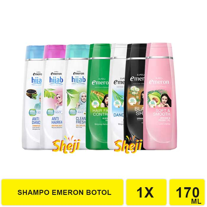 SHAMPO EMERON 170ML BOTOL