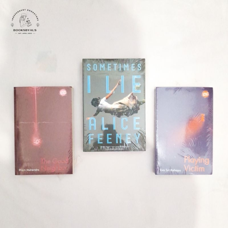 Noura Books | Sometimes I Lie, Playing Victim, The Good Neighbor (Novel Bahasa Indonesia Original)