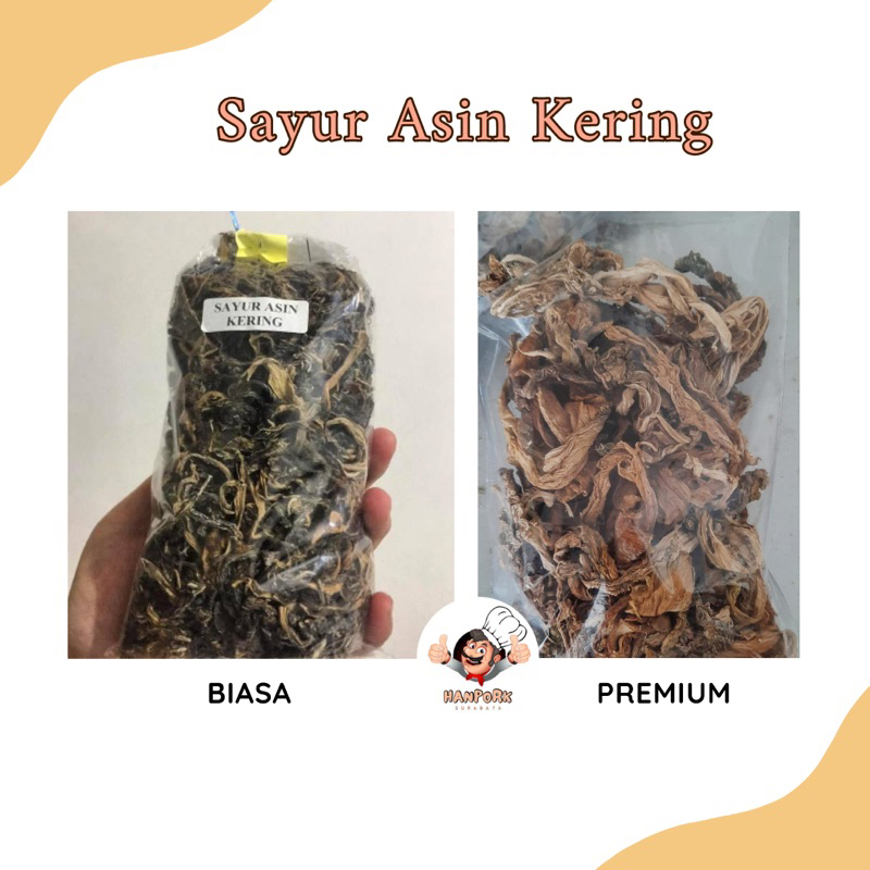 

SAYUR ASIN KERING PREMIUM 100 GRAM