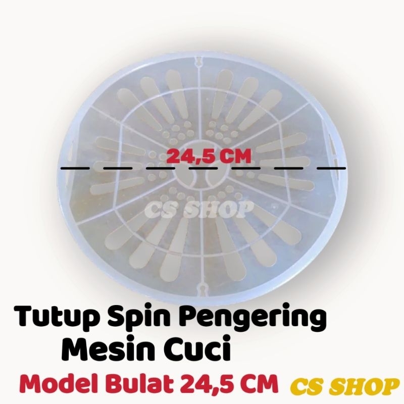 TUTUP SPIN PENGERING MESIN CUCI UMUM UNIVERSAL FULL UKURAN MODEL BULAT &amp; OVAL/PENUTUP MESIN CUCI PENGERING MODEL 2 TABUNG UKURAN LENGKAP