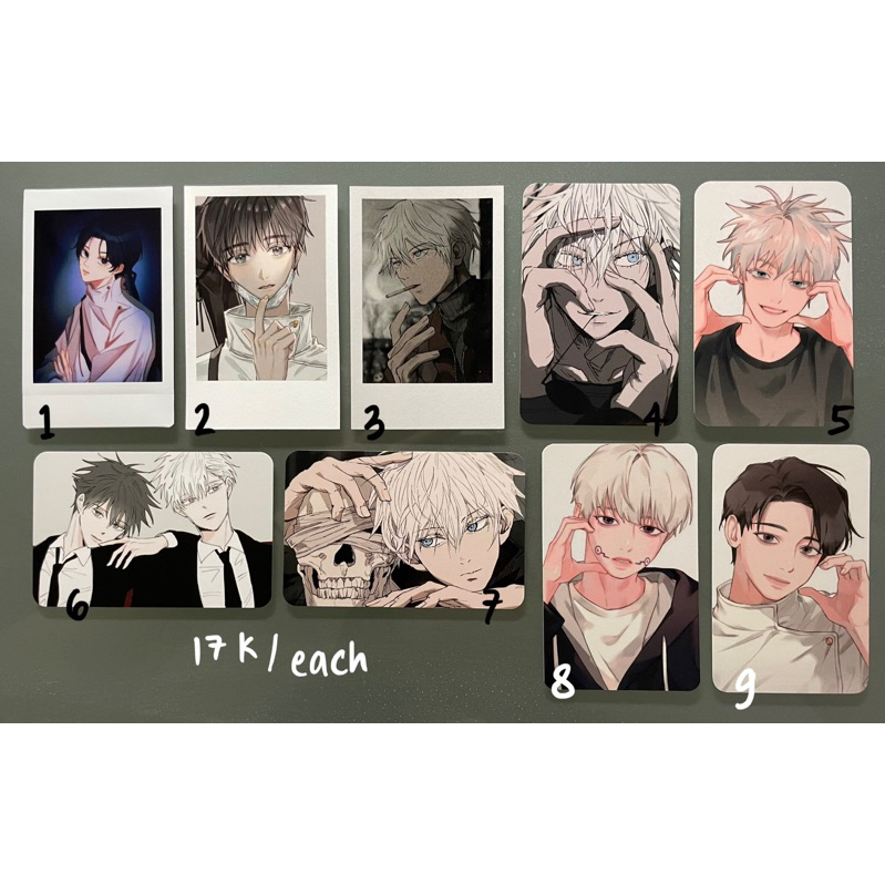 jujutsu kaisen | jjk photocard | pc | artprint | fanmerch | art print | fan merch | gojo satoru | me