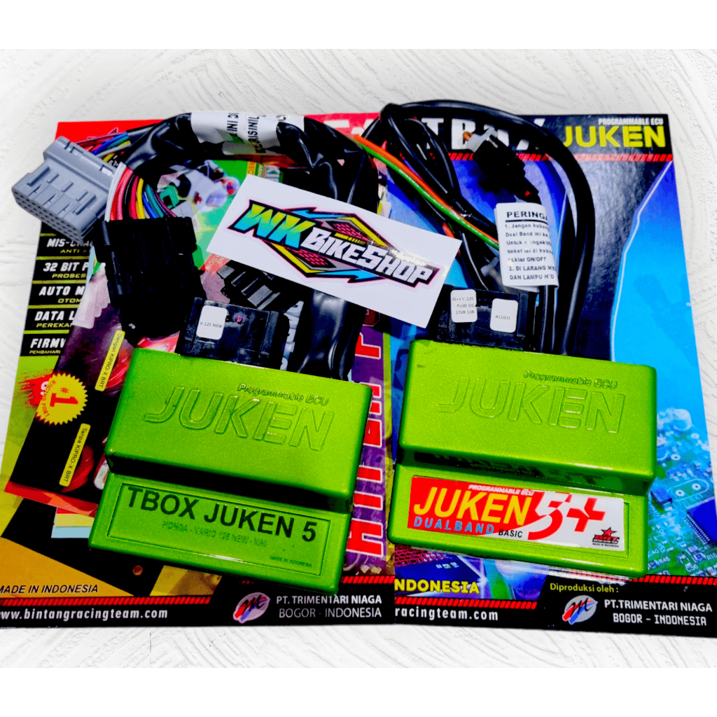 ECU JUKEN 5+ ALL NEW BEAT 2020 / SCOOPY /GENIO +TBOX(DUALBAND /RACING TURBO) 100% ORIGINAL