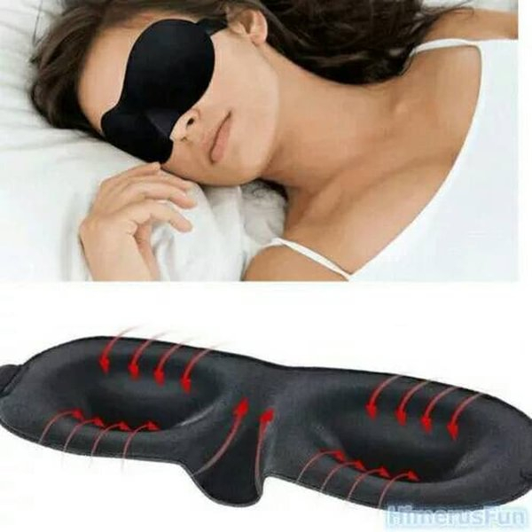 [COD] Penutup Mata Kacamata Tidur - Sleep Eye Masker Cover Travel 3D