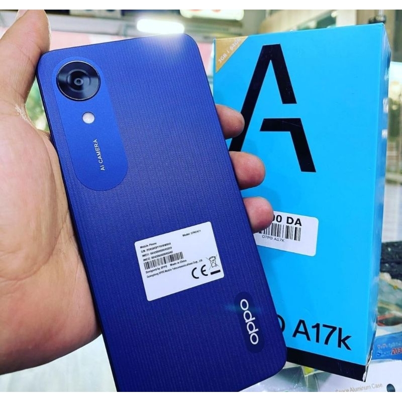 OPPO A17K 3/64 Ram 3Gb Rom 64Gb Garansi Resmi 1 Tahun