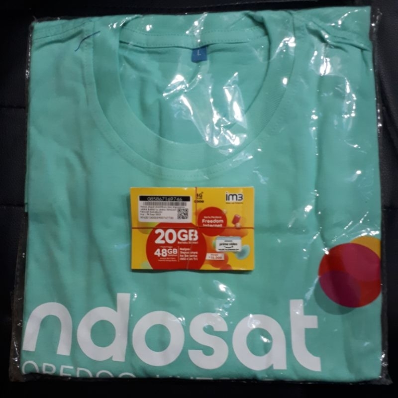 Kartu Perdana Indosat 20 Gb Full 24jam