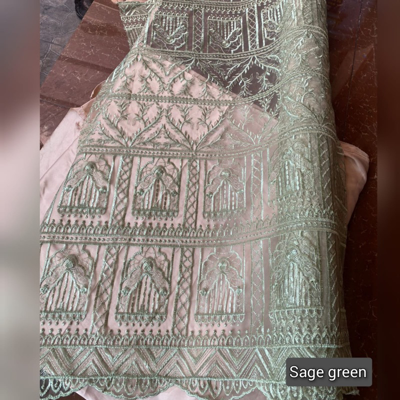 TILLE AWKARIN, BAHAN KEBAYA / BAHAN BROKAT / BRUKAT