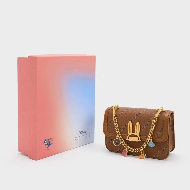 CK Judy Hopps Metallic Accent Bag GIFTSET include BOX