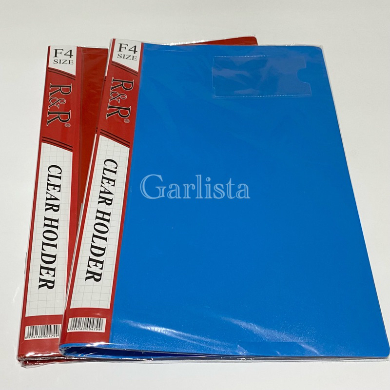 

Clear Holder Folio F4 Isi 20 Lembar R&R