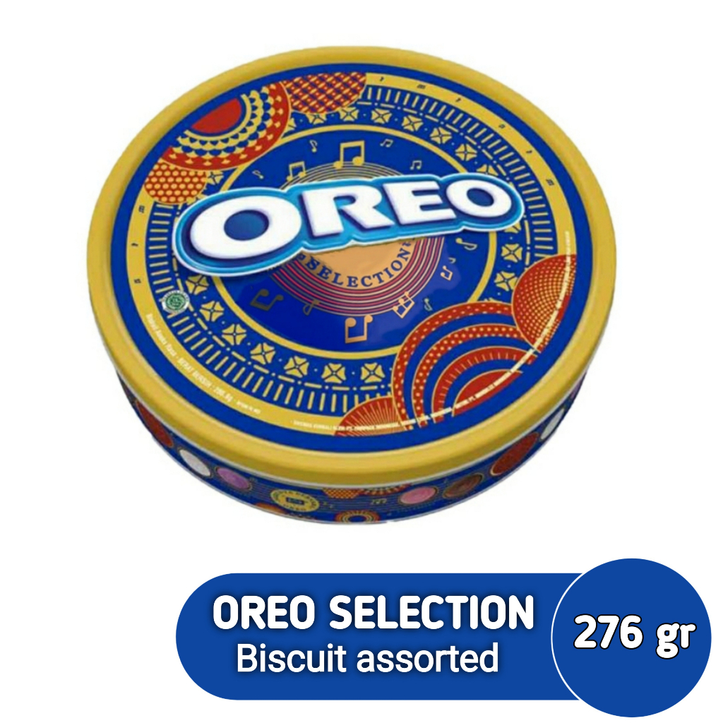 Oreo selection kaleng 286gr
