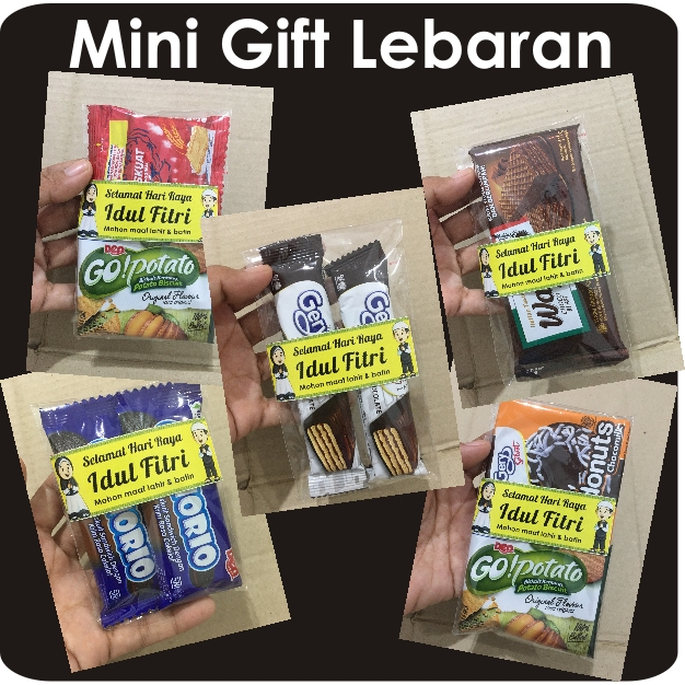 

Mini Gift snack lebaran | Mini Gift Viral | Mini Hampers | angpao lebaran