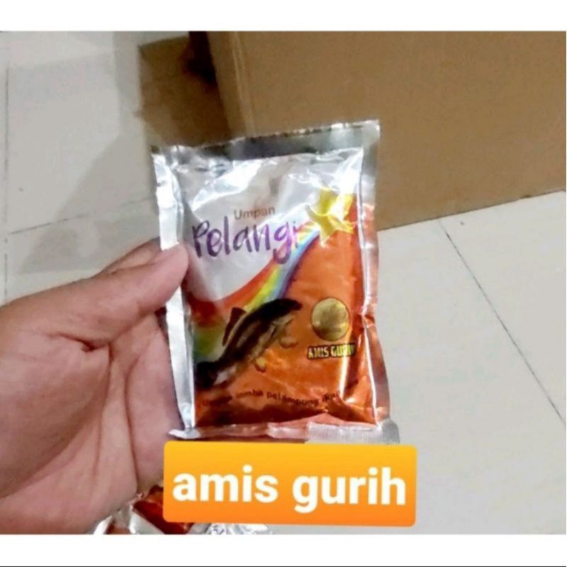 umpan pancing pelangi amis gurih//umpan pancing//umpan ikan mas