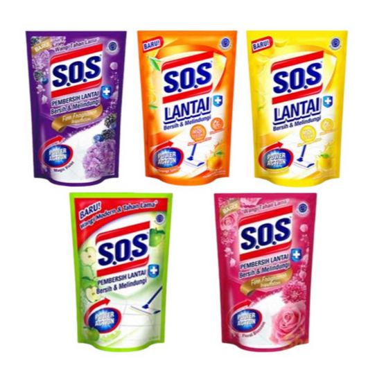 SOS PEMBERSIH LANTAI REFILL 375 ML