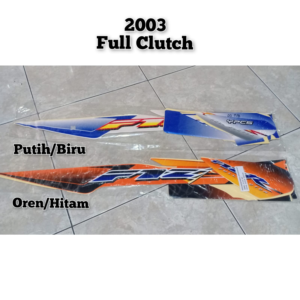 Striping stiker FIZR 2003 Full Clutch