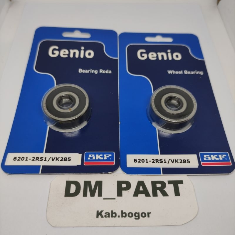 BEARING LAHER KLAHER 6201 2RS RODA DEPAN BEAT KARBU VARIO LAMA TECHNO 110 125 150 SPACY SCOOPY FI ES