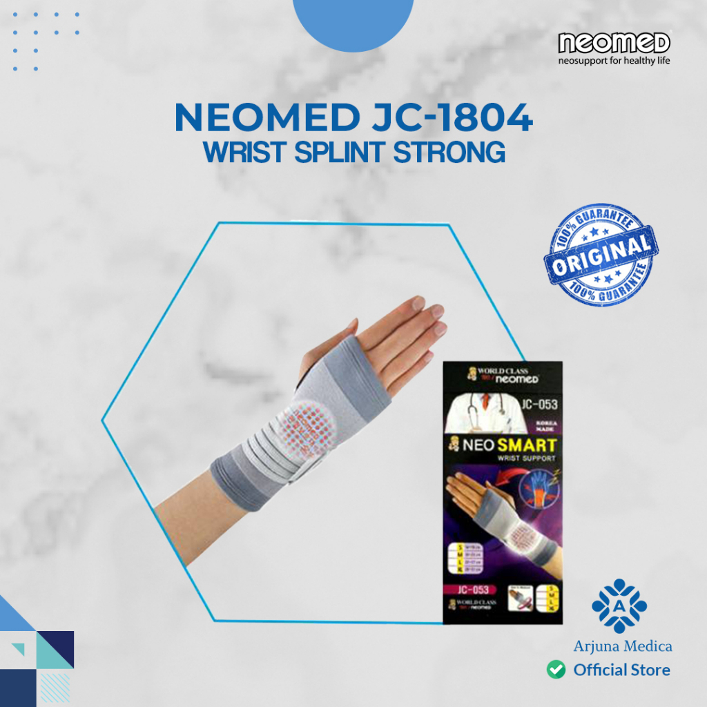Neomed Wrist Splint Strong JC-1804 | Pelindung Pergelangan Tangan