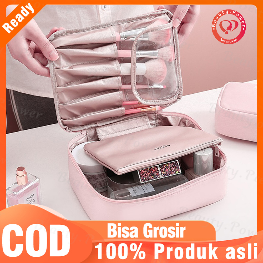 Tas Korea Cosmetic Bag Make Up Beauty Premium Tas Kosmetik Tebal Waterproof