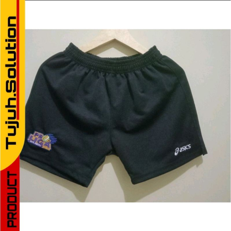 Kolor volly cewek bordir pressbody proliga asics belah pinggir