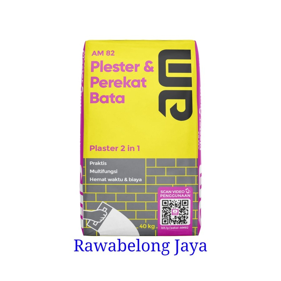 AM 82 SEMEN PLESTER & PEREKAT BATA 40KG