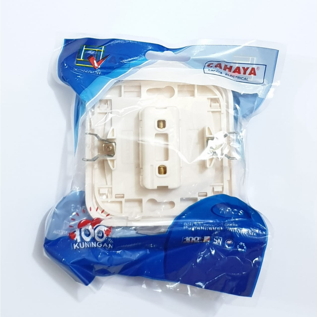 Cahaya IB Inbow Radium Series Engkel Seri Engkel Stop Kontak Arde SNI