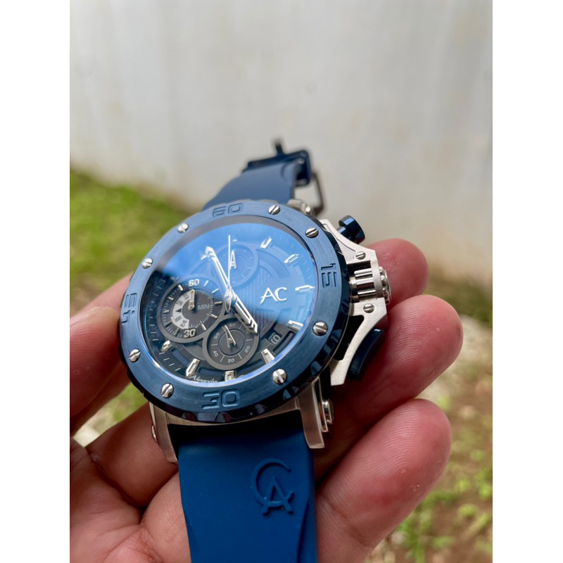 Alexandre Christie AC9205 AC 9205 Blue Ocean Box Set Stainless